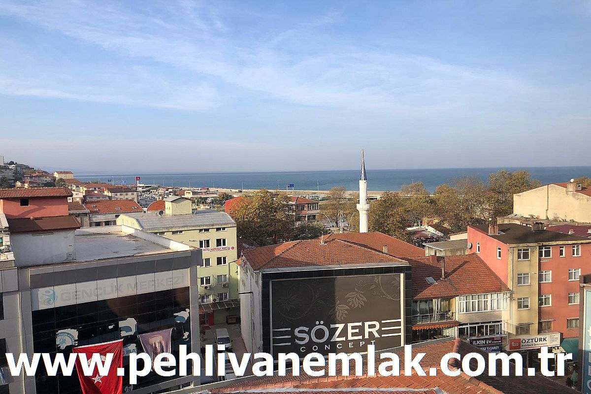 ALAPLI MERKEZDE SATILIK DENİZ MANZARALI DAİRE