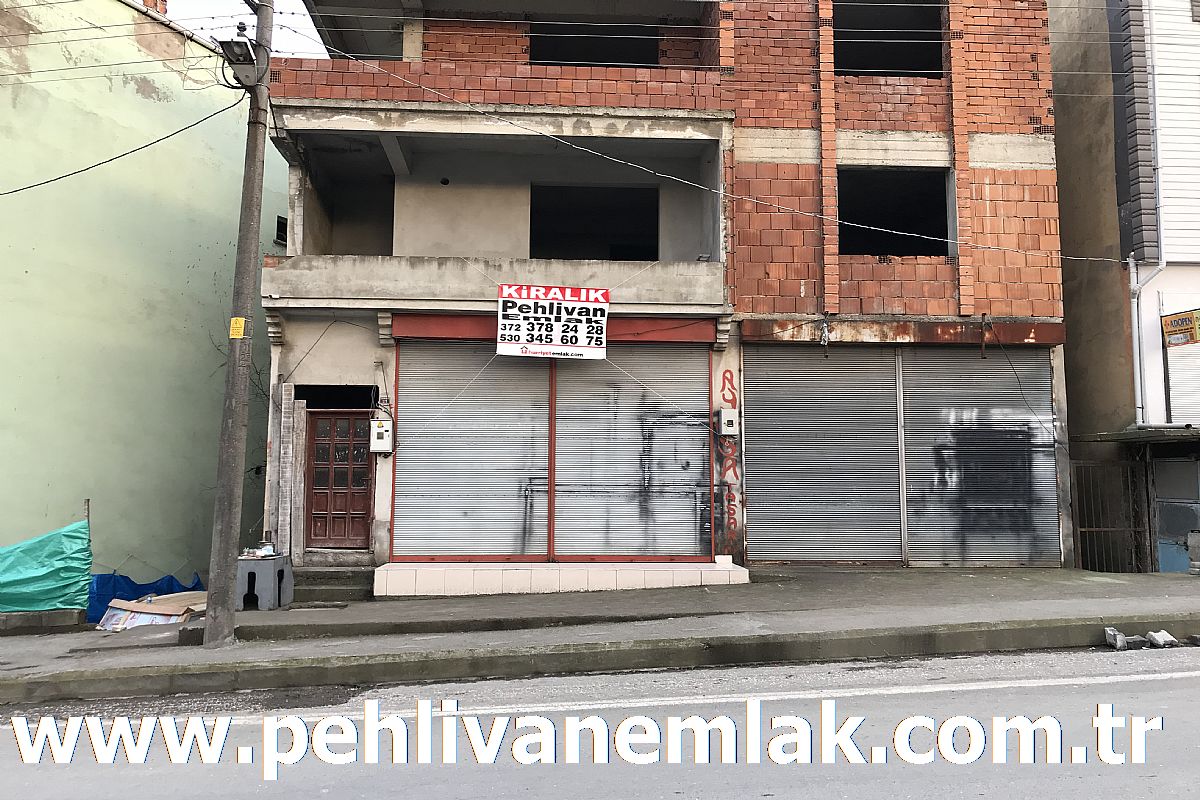 Alaplı Karşıyaka Kiralık Dükkan