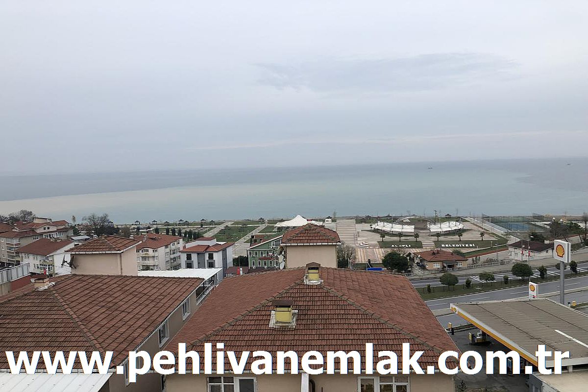 Alaplı Çarşıya Yakın Deniz Manzaralı Kiralık Daire