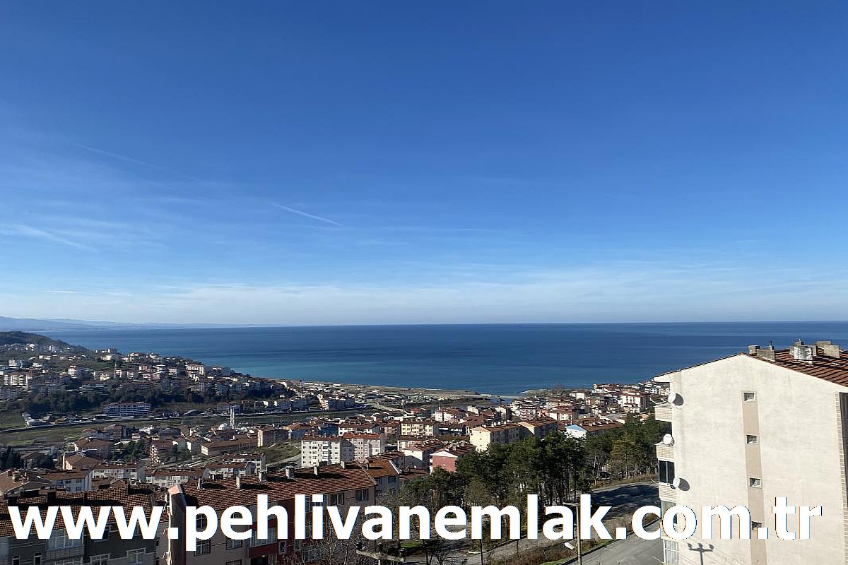 Alaplı Yeni Siteler Deniz Manzaralı Full Yapılı Satılık Daire