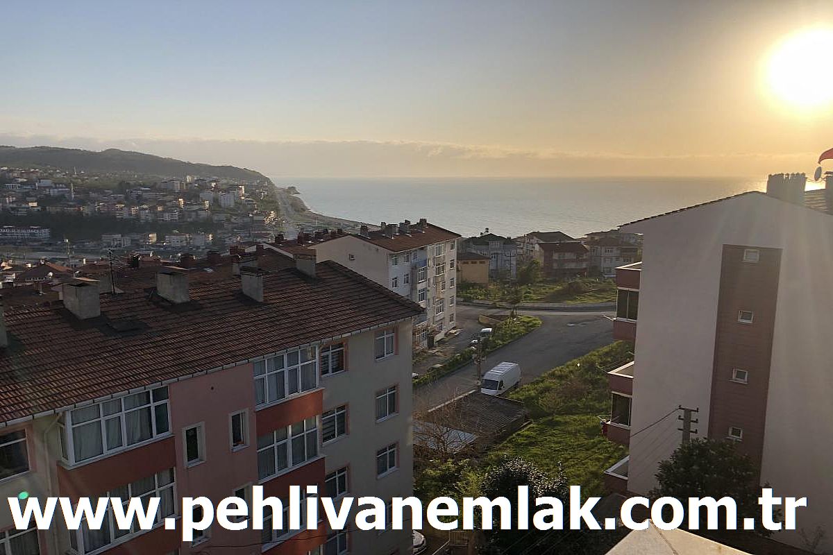 Alaplı 1050 Evlerde Deniz Manzaralı Satılık Daire