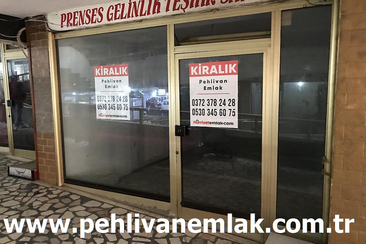Alaplı Kiralık İşyeri Dükkan Pehlivan Emlak
