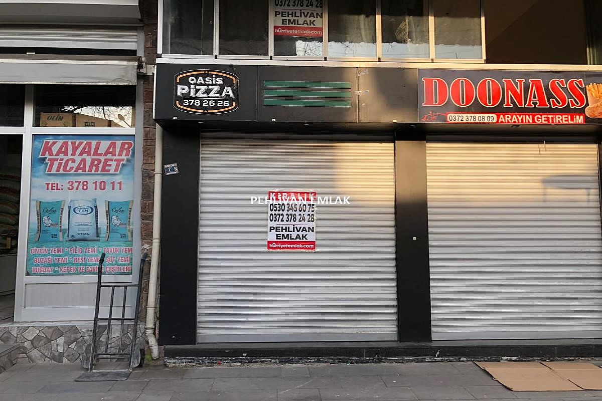 Alaplı Çarşı Merkezinde Kiralık Dükkan