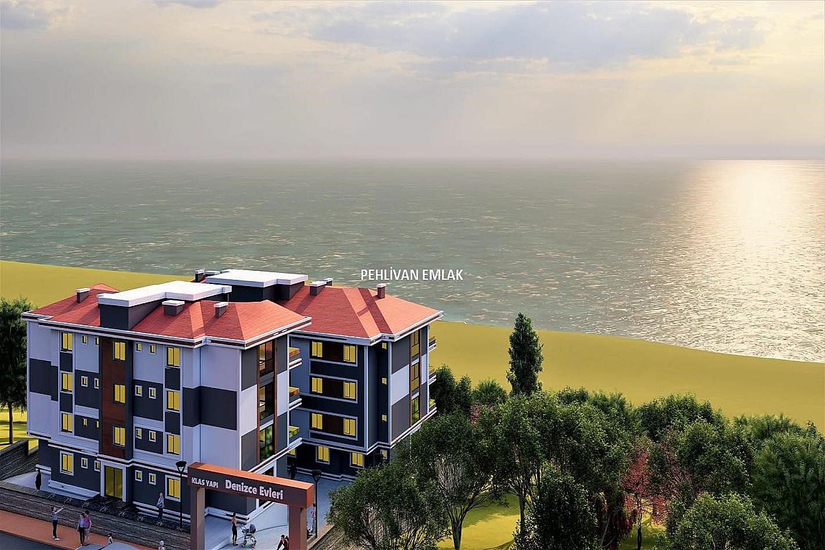 Alaplı Karşıyaka Yeni Projeden Sıfır Satılık Daireler